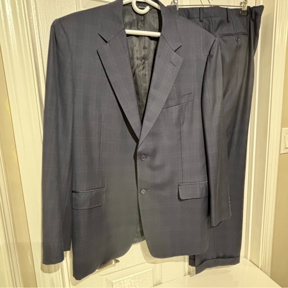 CANALI Proposta Wool Suit Set/ Super 120’s Size 54R